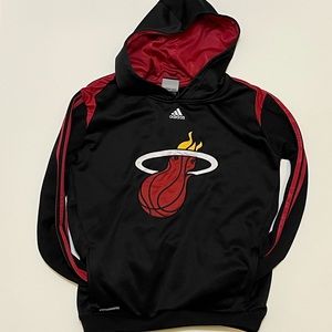 Adidas Miami heat hoodie kids 14/16